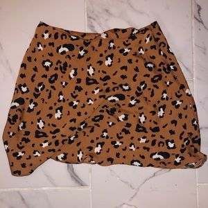 Cheetah skirt
